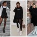 Looks com meia calça lisa