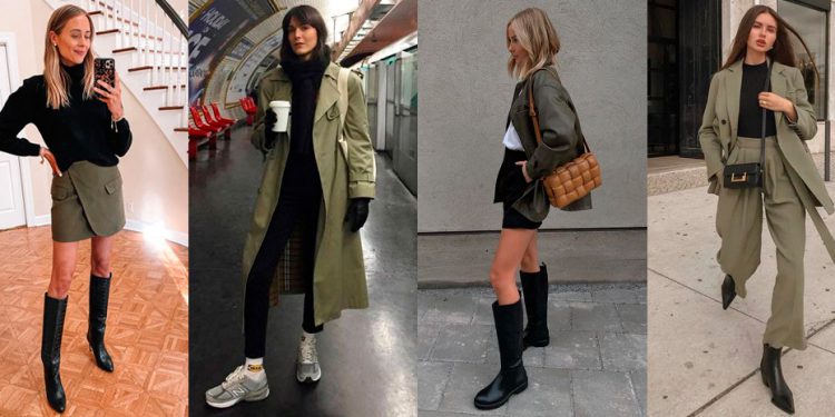 Dica rápida: verde militar + preto