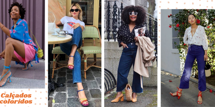 Conheça os calçados coloridos que vão dar vida ao seu look