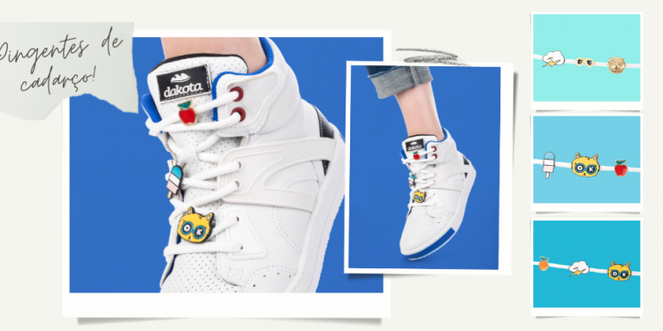 Pingentes para tênis é tendência do momento