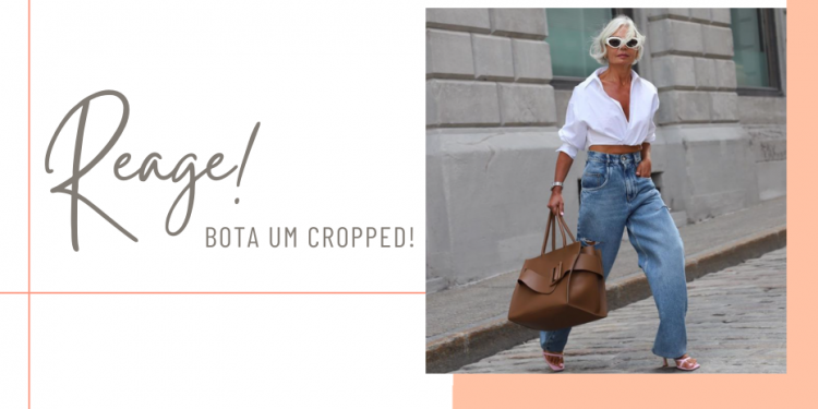 A expressão “Reage, bota um cropped” ganha destaque nas mídias