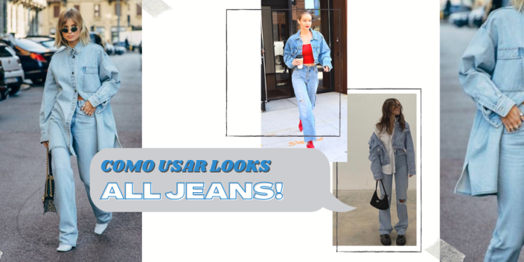 Looks descomplicado e fashion com peças jeans. (Fotos: divulgação)