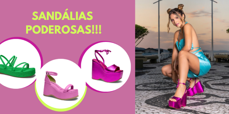 3 sandálias poderosas do nosso Preview de Verão. (Fotos: divulgação)