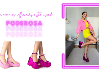 A sandália plataforma é tendência!