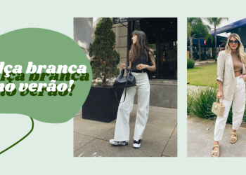 Looks descomplicados para o verão usando calça branca. (Foto: divulgação)