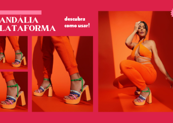 A sandália plataforma é uma grande tendência do verão.