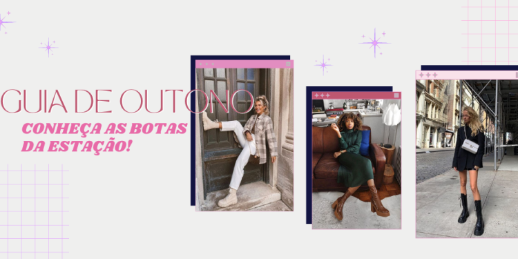 Veja as botas da moda para esse outono. (Foto: divulgação).