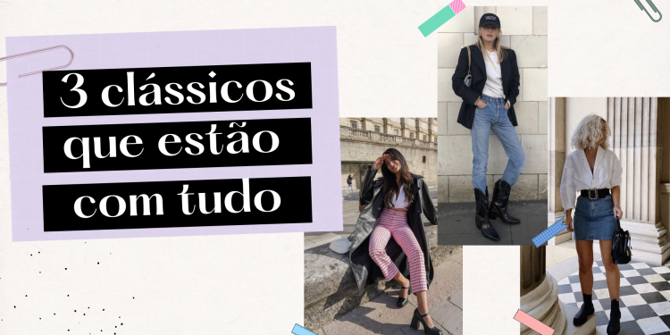 Veja como atualizar o look com itens clássicos! (Foto: divulgação).