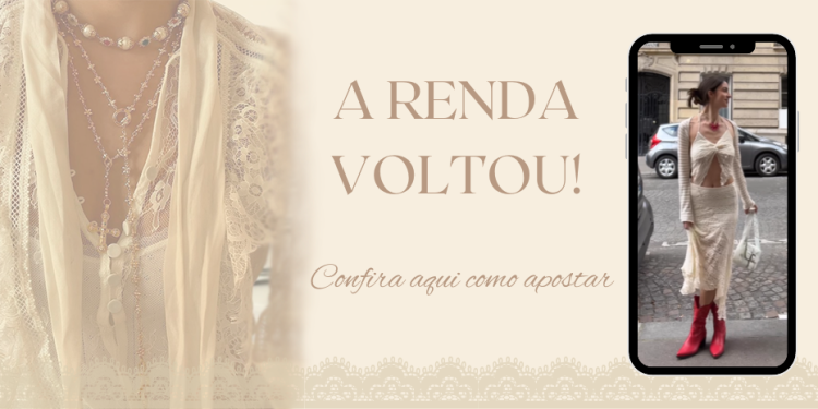 Delicada e elegante, a renda é a aposta das fashion girls. (fotos: divulgação)