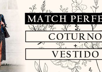 Match perfeito: coturno + vestido