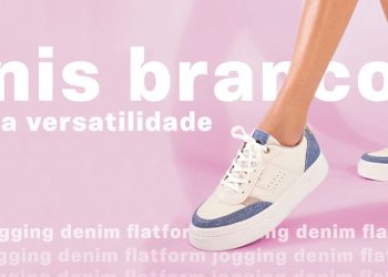 O tênis branco é um ícone da versatilidade. (Fotos: divulgação)