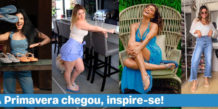 A Primavera chegou, inspire-se! (Fotos: divulgação)