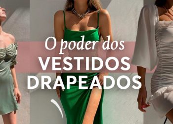 O poder dos vestidos drapeados! (Fotos: divulgação)