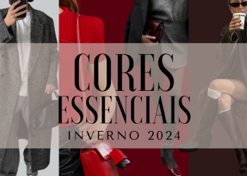 Cores essenciais inverno 2024. (Fotos: divulgação)