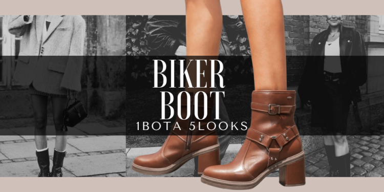 Biker boot: uma bota, cinco looks. (Fotos: divulgação)