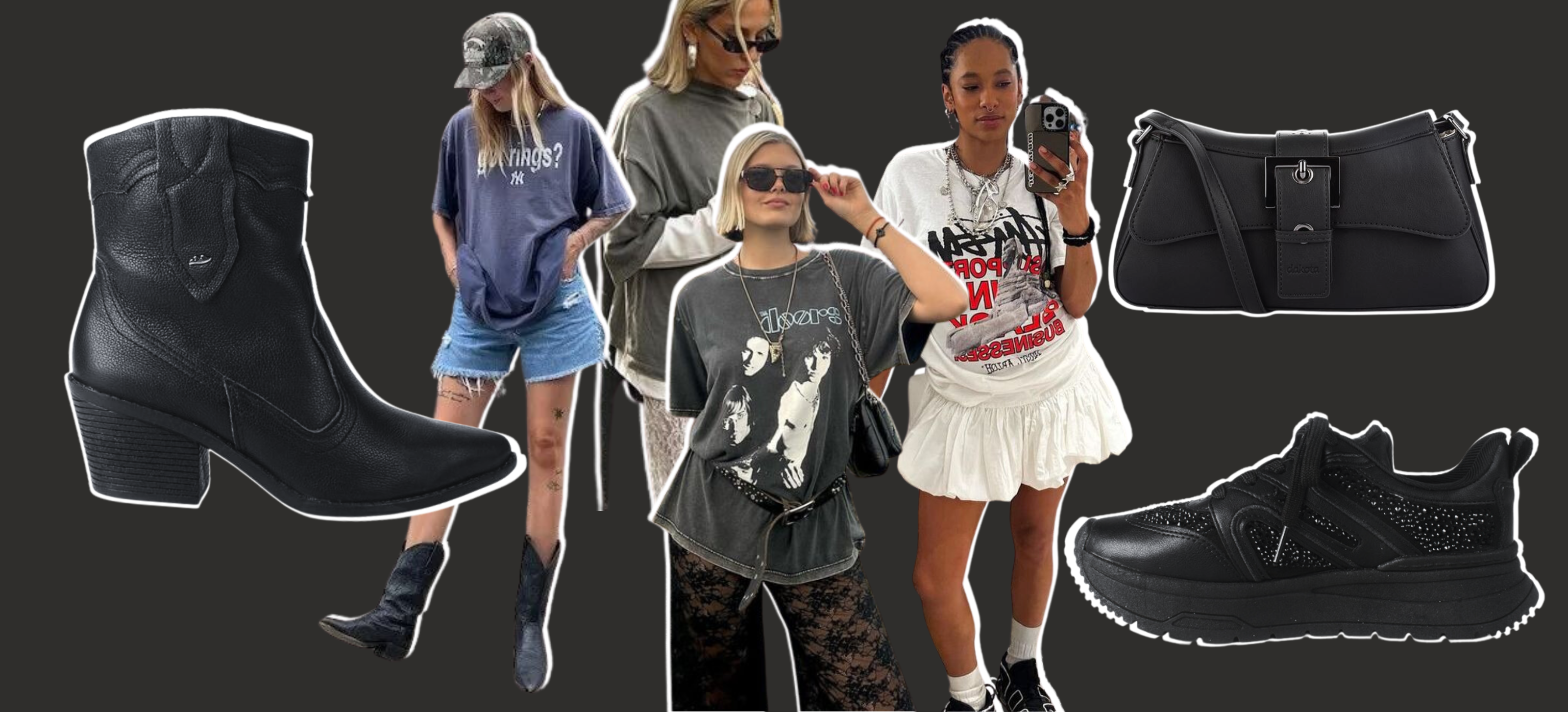 Oversized t-shirt com certeza você tem! (Fotos: divulgação)