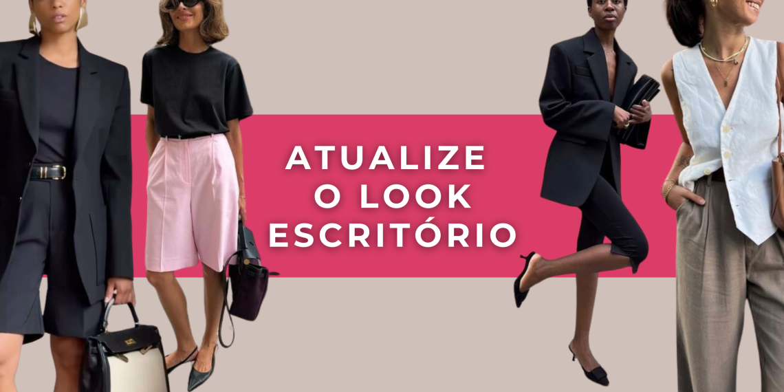 Atualize o look de escritório com as dicas da Dakota. (Fotos: divulgação)