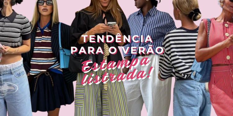 Estampas listradas são tendência para o verão. (Fotos: divulgação)