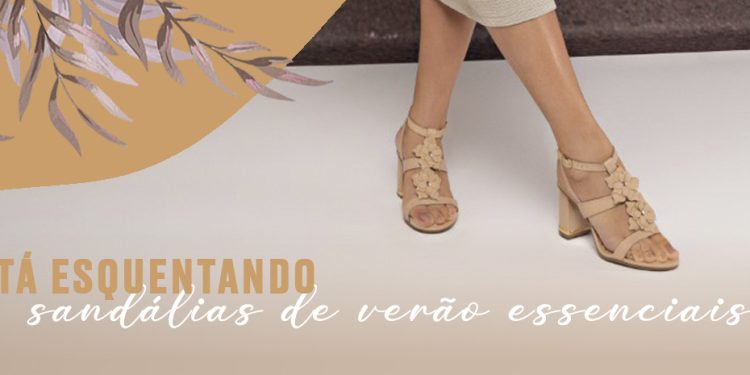 Tá esquentando: sandálias de verão essenciais. (Fotos: divulgação)