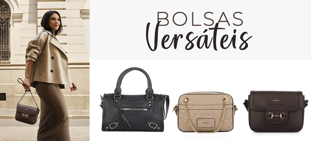 Tendências confirmadas: Bolsas Ultra Versáteis