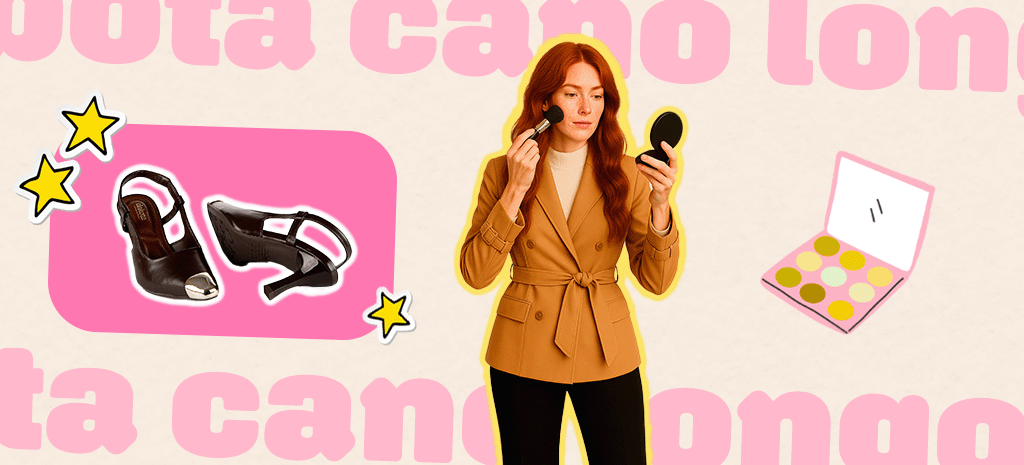 Mini Trench Com Scarpin Bico Fino