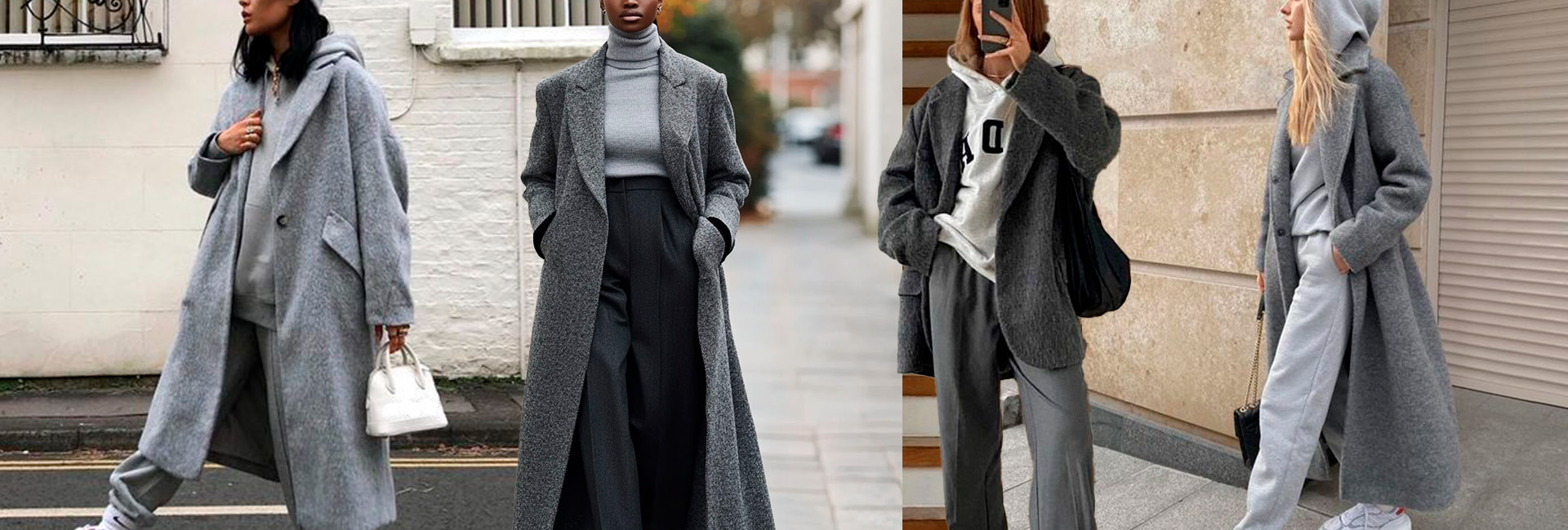Loungewear sofisticado com inspiração Soft Monochrome.