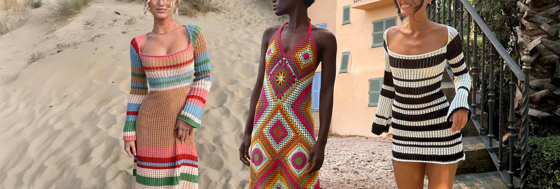 Vestidos em Crochê: elegância com leveza