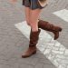 A bota slouch se tornou a obsessão fashion da estação.