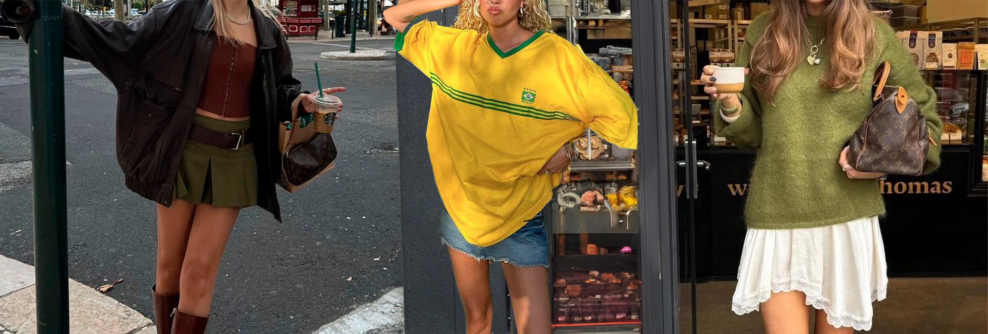 Bota slouchy com camiseta de time é um look estiloso.