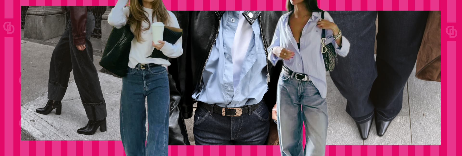 O bico fino se destaca no look office chic.