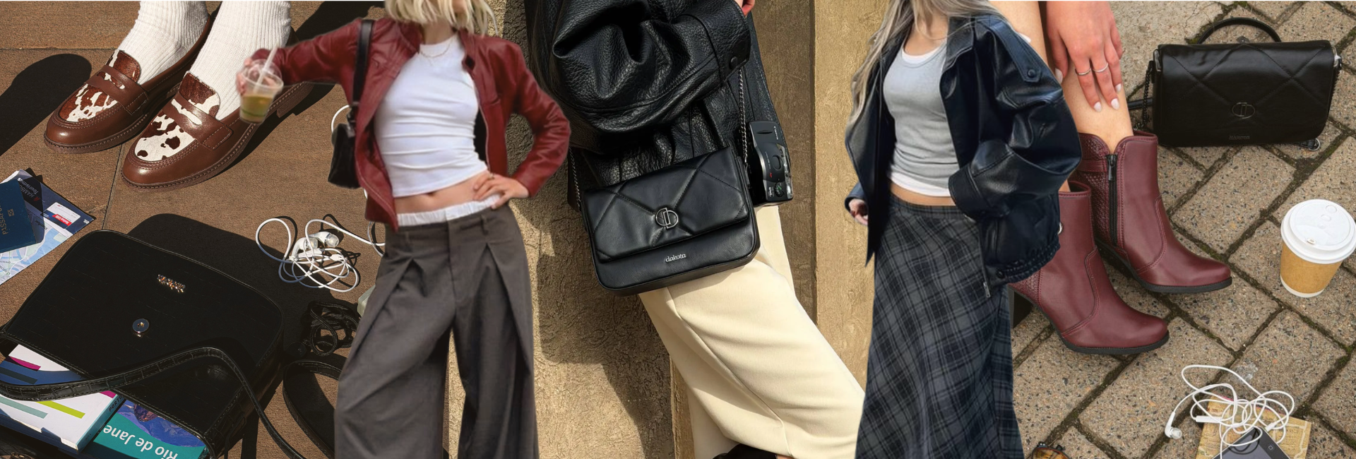 A bolsa transversal é perfeita para compor o look do dia a dia.